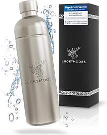 Luckymoose Infinity Edelstahlflasche