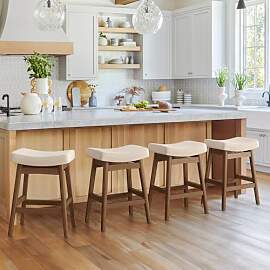 LUE BONA Barhocker 4er Set,Barhocker 61 cm