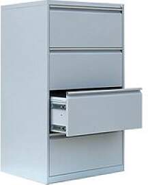 LÜLLMANN Hängeregistraturschrank lichtgrau 4