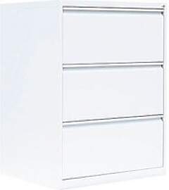 LÜLLMANN Hängeregistraturschrank signalweiß 3
