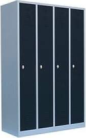 LÜLLMANN Spind anthrazit, lichtgrau 510148, 4