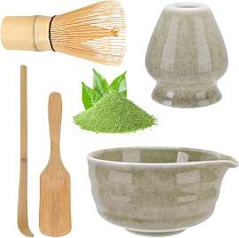 LUIIKEN Matcha-Set, Matcha-Rührer-Set,