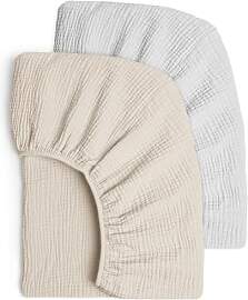 lulumoon 2er Set Kinder Spannbettlaken,