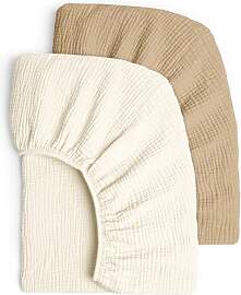 lulumoon 2er Set Kinder Spannbettlaken,