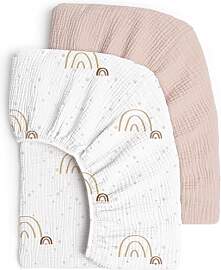 lulumoon 2er Set Kinder Spannbettlaken,