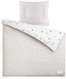 lulumoon Musselin Baby Bettwäsche 80x80: