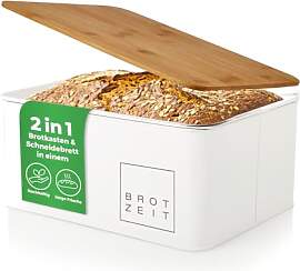 Lumaland Cuisine Brotkasten | Brotdose aus Metall