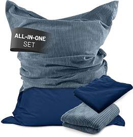 Lumaland Sitzsack Classic XXL All-in-One Set |