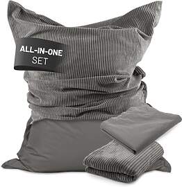 Lumaland Sitzsack Classic XXL All-in-One Set |