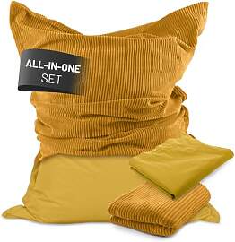 Lumaland Sitzsack Classic XXL All-in-One Set |