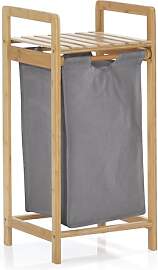 Lumaland Wäschekorb Bambus mit ausziehbarem