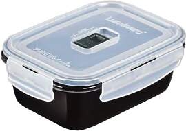 Luminarc Pure Box, Schwarz, rechteckig, luftdicht, 