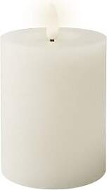 Lumineo LED Kerze mit Timerfunktion 7x11cm Wachs - 