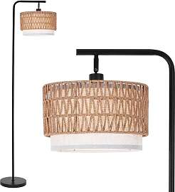 LuminexDesigns Holz Stehlampe Vintage für