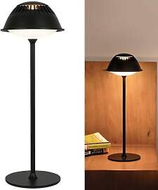 LuminexDesigns Kabellose LED Tischlampe Vintage