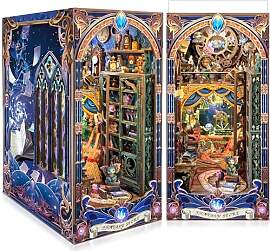 LUMYCE Book Nook Kit für Erwachsene Holzpuzzle