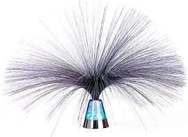 Lunartec Fiberglas Lampe: Glasfaserlampe Blue Ice