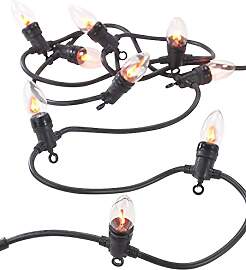 Lunartec flackernde Lichterkette: