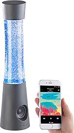Lunartec Glitter Lampe: Tornado-Lampe mit