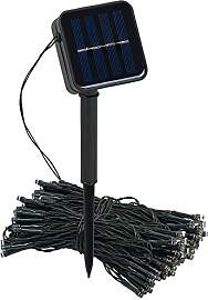 Lunartec Outdoor Lichterkette: Solar-Lichterkette, 