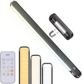 Lunartec Schranklampe: LED-Akku-Unterbau- &