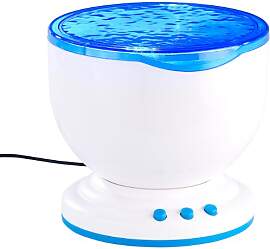 Lunartec Wellenprojektor: Wasserprojektor mit