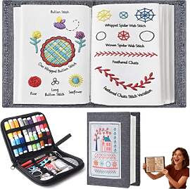 LUNULE Embroidery Stitche Book Stickbuch zum