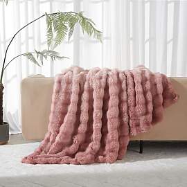 Luofanfei Kuschelige Warme Kuscheldecke Wohndecke