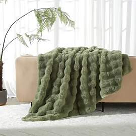 Luofanfei Plüsch Kuschelige Kuscheldecke