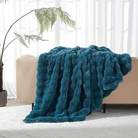 Luofanfei Warme Flauschige Kuscheldecke Wohndecke