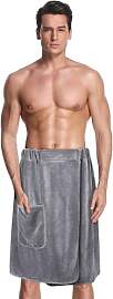 Lureon Saunakilt Herren, Grau, Elastisch, 60 x
