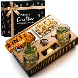 LURETI® Couchbar Snackbox mit Leuchteffekt –