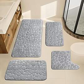 Luriseminger Badematte Set 4 Teilig, Badezimmer