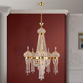 Luster ORIENTAL, 24-flammig, Gold