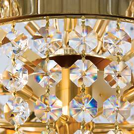 Luster ORIENTAL, 35-flammig, Gold