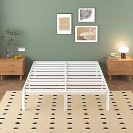 Lutown-Teen Metallbett 120x200 cm mit Rundes