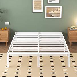 Lutown-Teen Metallbett 140x200 cm mit Runde