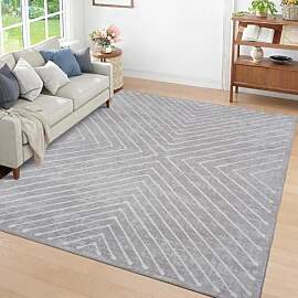 LuxFocus Waschbarer Teppich 140x200 cm, Moderner