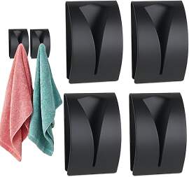 Luxorium 4 Stück Geschirrtuchhalter Ohne Bohren