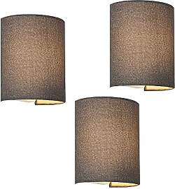 lux.pro Wandleuchte Brüssel 3er Set Wandlampe