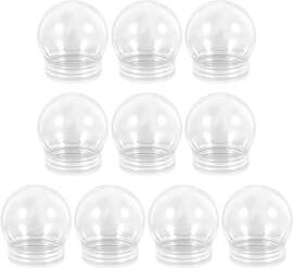 Luxshiny 10 Stück Weihnachts-Schneekugel