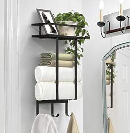 Luxspire Handtuchhalter Wand Montage,