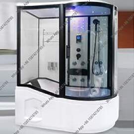 Luxuriöse Whirlpool-Dampfsauna-Duschkabine mit