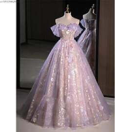 Luxus Rosa Lila Abendkleid Frauen Süße Plissee