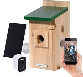 Luxus-VOGELHAUS Nistkasten Eazy mit WiFi Kamera