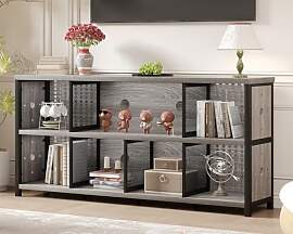 LVB Bücherregal Bücherschrank mit 8 Offene