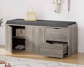 LVB Sitzbank mit Stauraum, Schuhregal mit