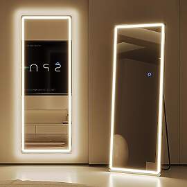 LVSOMT 153x50cm Ganzkörperspiegel mit