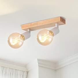 LVWIT Deckenleuchte LED 2 Flammig, Modern