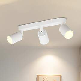LVWIT Deckenstrahler LED Weiß 3 Flammig GU10
